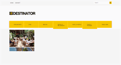 Desktop Screenshot of destinator.net